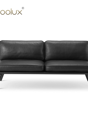 Sfoolux北欧极简轻奢风客厅Spine Lounge Suite Sofa简约皮艺沙发