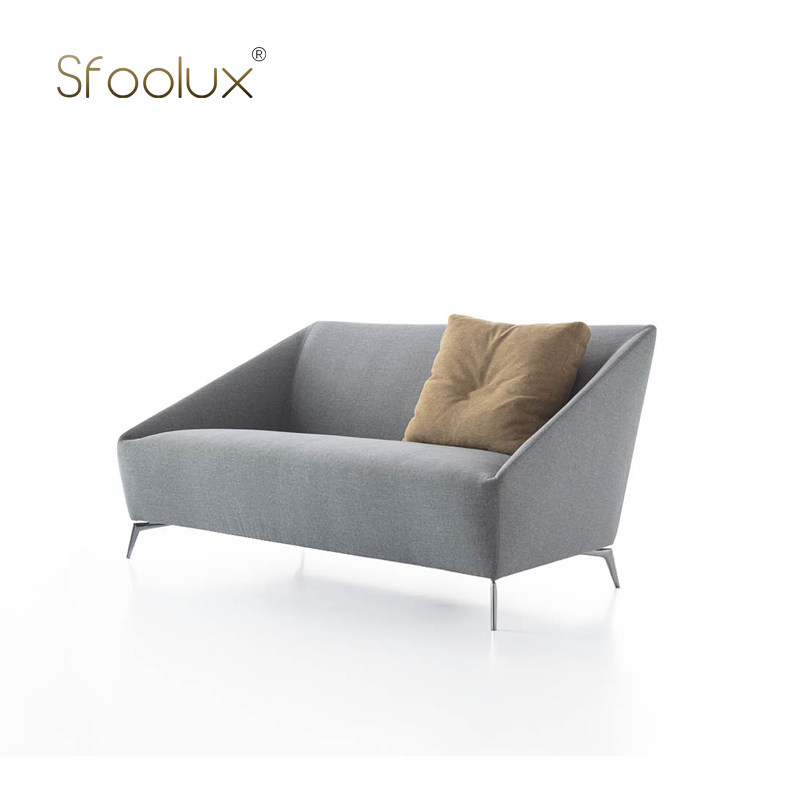 Sfoolux佐伊Zoe意式高端艺术设计客厅休闲极简布艺双人沙发