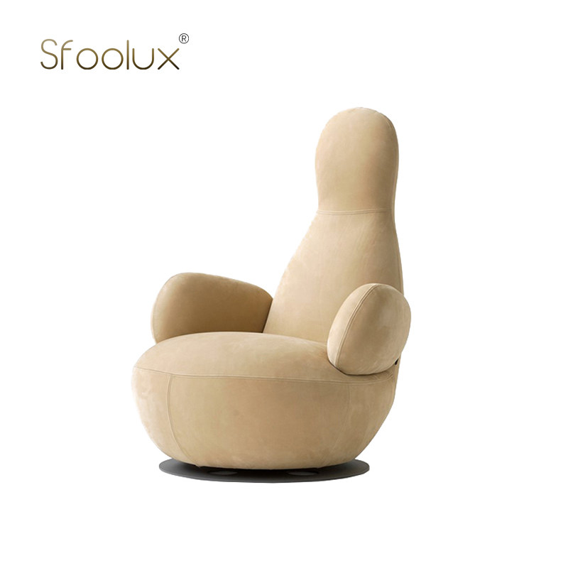 Sfoolux意式极简OPPO chair 酒店会谈创意休闲单人沙发椅