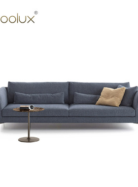 Sfoolux 艾略特Eliot意式极简小户型客厅转角双人位布艺沙发