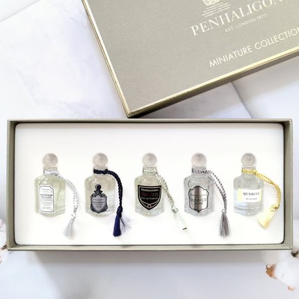 英国专柜/潘海利根Q版香水男生五件套布伦海姆花束/黑玫瑰沉香5ml
