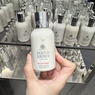 现货/英国专柜Molton Brown火热粉胡椒身体乳100mL/保湿留香持久