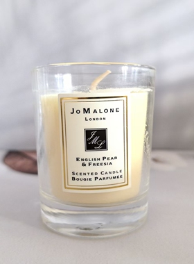 现货祖玛珑Jo Malone英国专柜香薰蜡烛正装英国梨与小苍兰65g