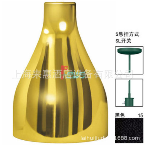 赫高HatcoDL-500-SR-15吊轨食物保温灯(黑)