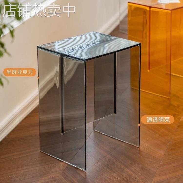 北欧亚克力透明小茶几客厅家用沙发边几简约现代设计师角几床头柜,电子元器件市场,其它电脑元件/零配件,淘宝优惠券,粉丝福利购,淘宝优惠卷