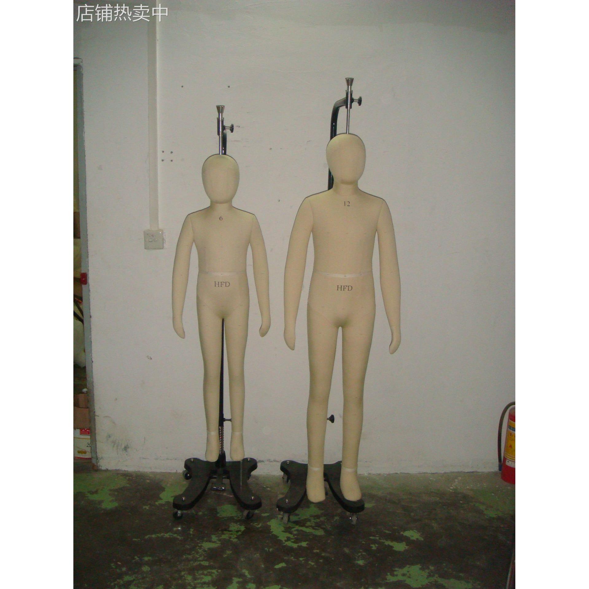 高级拆卸头童装板房模特 欧美童装立裁打板模特 插针打板试衣模特