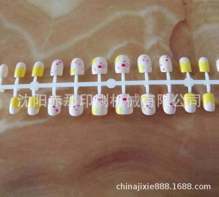 油盅式移印机指甲贴片移印机器美甲印刷机美甲贴片印花机