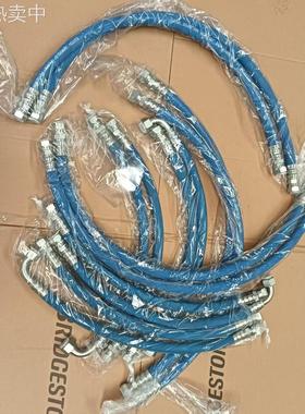 挖掘机油管 挖掘机PC110/120/130-8MO发动机机油管蓝色