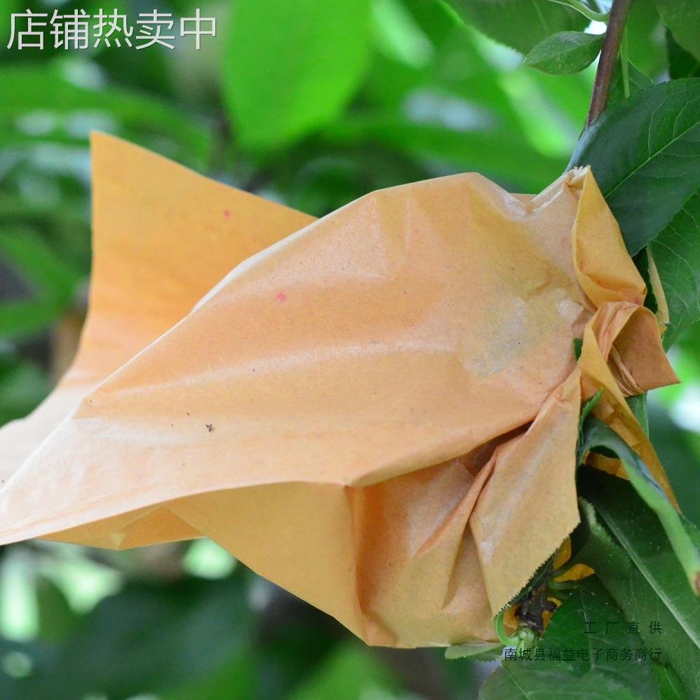 桃子套袋桃子果袋桃子袋水蜜桃黄桃蟠桃水果套袋防水防虫
