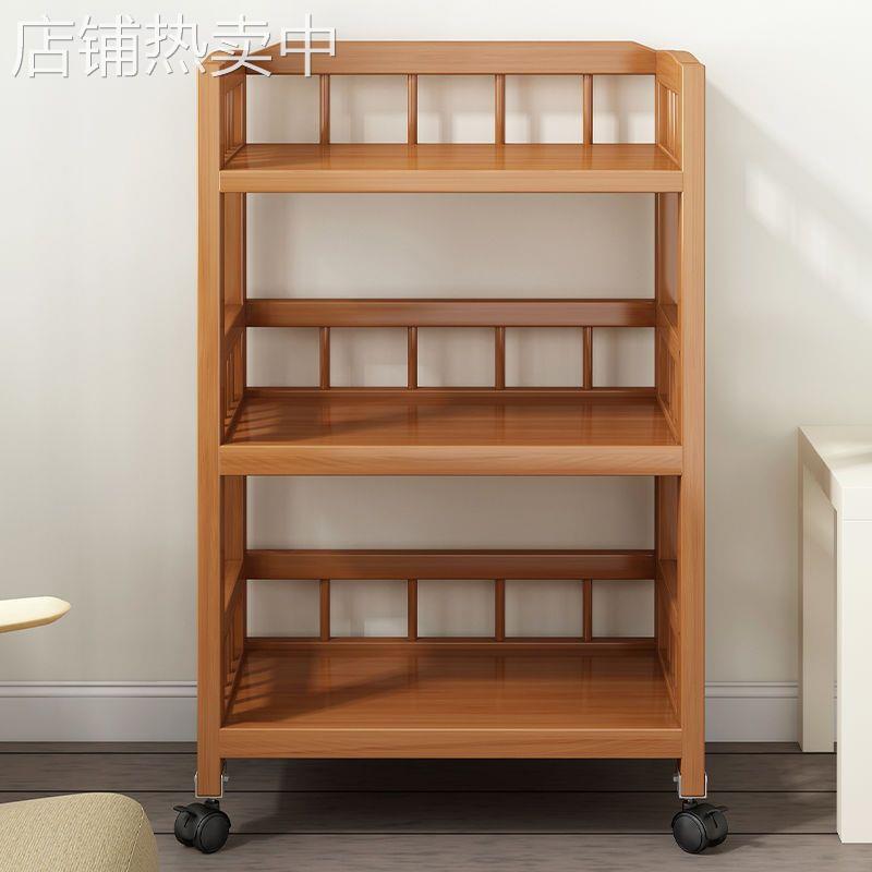 简易落地整理架储物房间多层厨房卧室新款收纳车小推车置物架