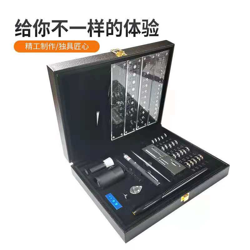 珠宝门店钻戒专业销售鉴定检测工具箱钻石4C分级比色大小套装