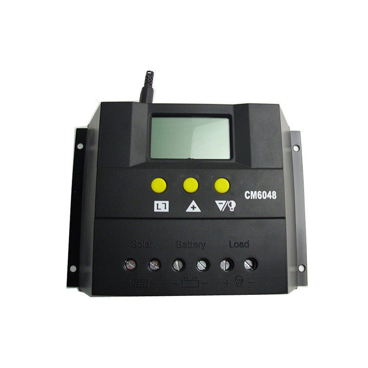 48V60A太阳能发电系统控制器大功率屋顶温度传感太阳能充电控制器