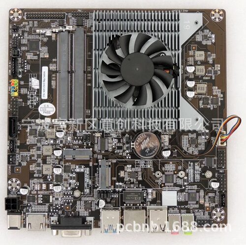 设计生产CPUX86多核心ITX电路控制板工控一体机N5095电脑主板