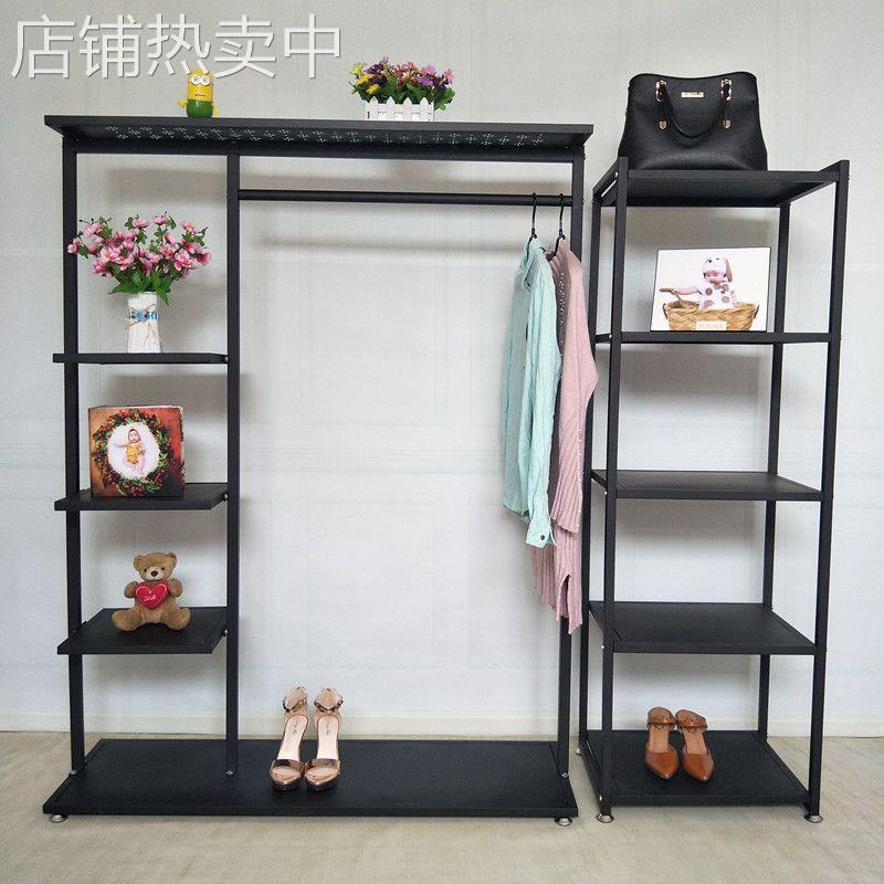 铁艺衣帽架卧室挂衣服架子落地挂衣架置物架服装店包架陈列缘之故