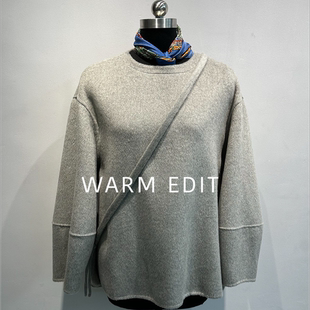 赠随行小包 「Paris Short」全羊毛双面毛呢圆领短外套