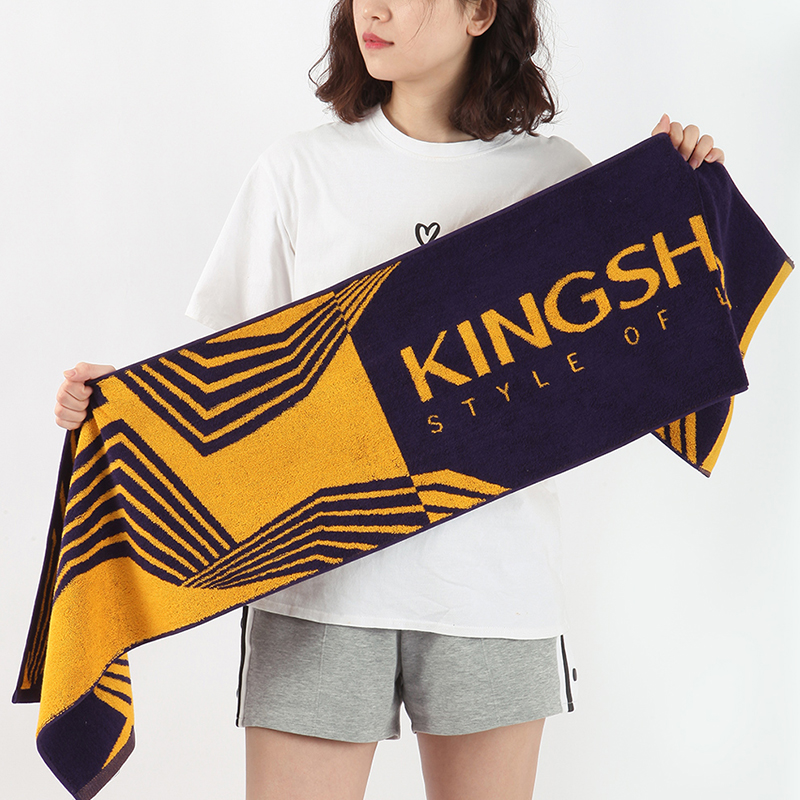 纯棉金号加长健身户外速干运动大毛巾成人吸汗洗澡篮球羽毛球吸水