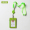 Fruit green multifunctional card bag (equipped with telescopic buckle and lanyard)