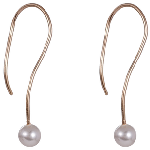 耳线时髦小众高级日常温柔百搭施家珍珠气质美国14K包金耳环耳饰