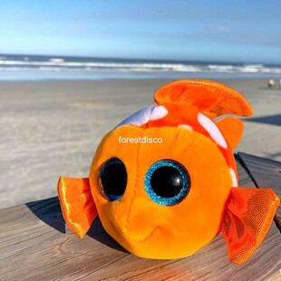 热带鱼毛绒玩具公仔可爱金鱼蓝色多莉鱼陪伴娃娃家居摆件礼物