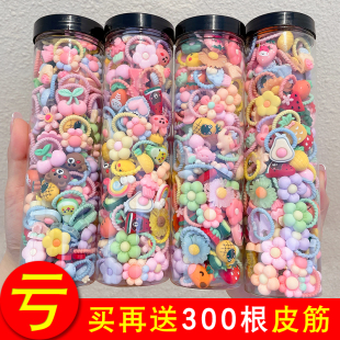 儿童小橡皮筋可爱不伤发弹性好头绳女童宝宝扎头发发绳高弹力发圈