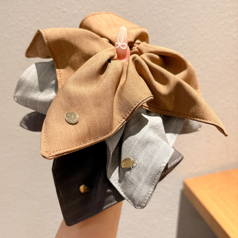 方巾大肠发圈女高级感扎头头绳