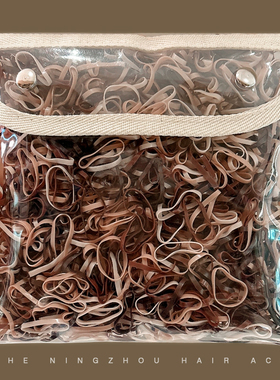 女童一次性橡皮筋头绳胶圈扎头发发圈不伤发儿童宝宝发绳头饰皮套