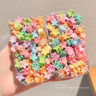 女童刘海碎发神器儿童发夹女孩迷你小抓夹婴儿宝宝夹子头饰发卡子