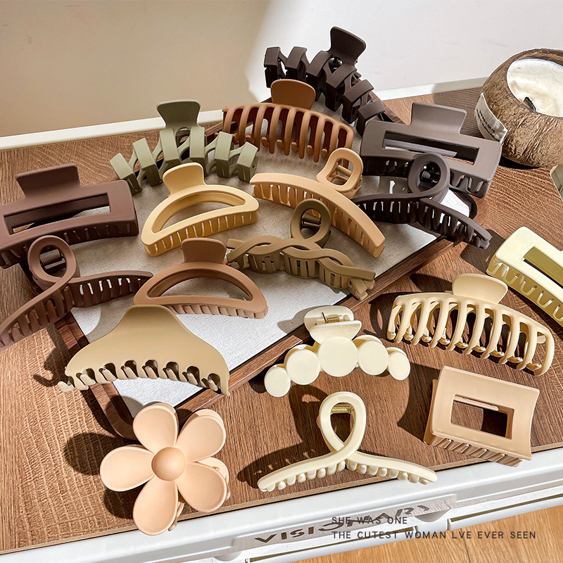 头发夹子后脑勺盘发抓夹鲨鱼夹