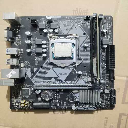 议价捡漏华硕H310M-F R20主板搭配九代g4400c-