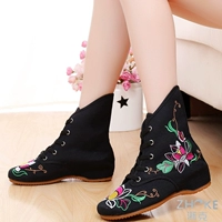 Демисезонные этнические ботинки для отдыха, коллекция 2021, этнический стиль