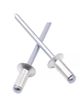 沉头铆钉铝 GB12617开口沉孔拉铆钉开口型平头拉钉铝制抽芯铆钉