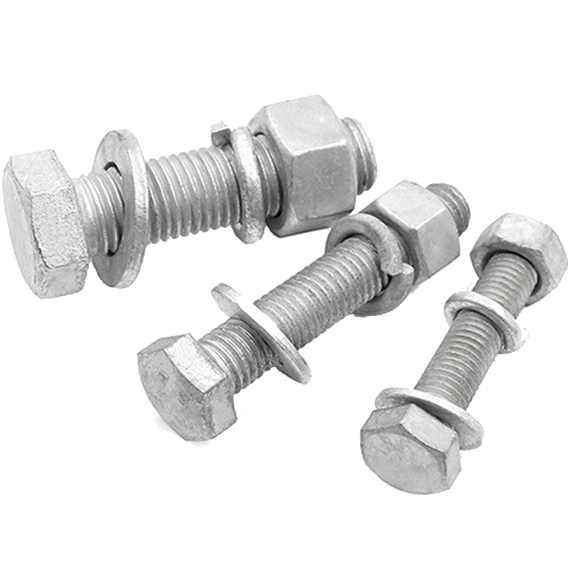 热浸锌组合螺栓外六角