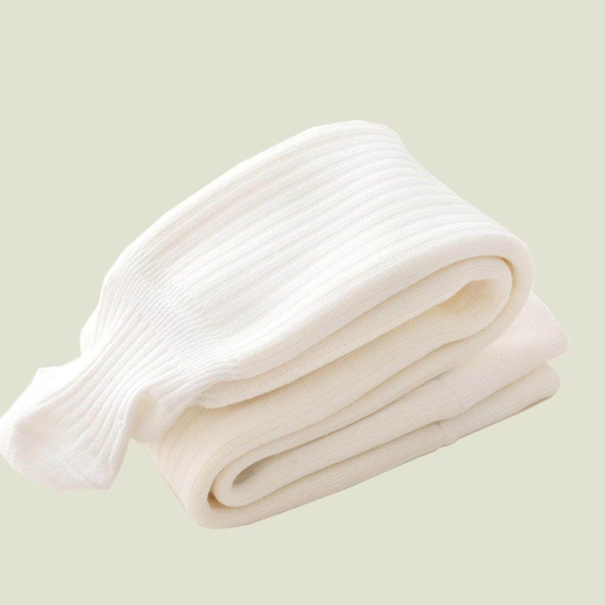 儿童打底裤秋冬加绒中厚款连脚宝宝白色外穿连体舞蹈女童连裤袜