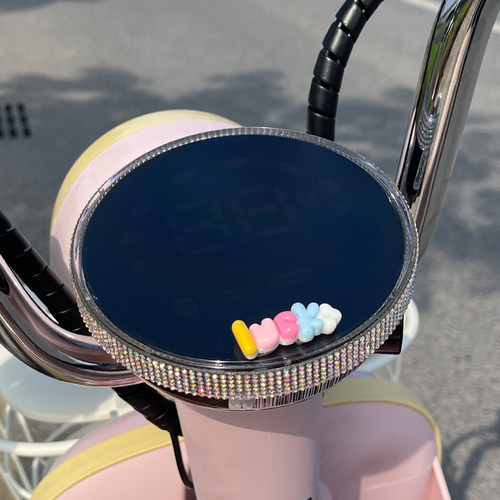 爱玛元宇宙电动车专用仪表盖防水防划保护壳显示屏仪表罩装饰配件