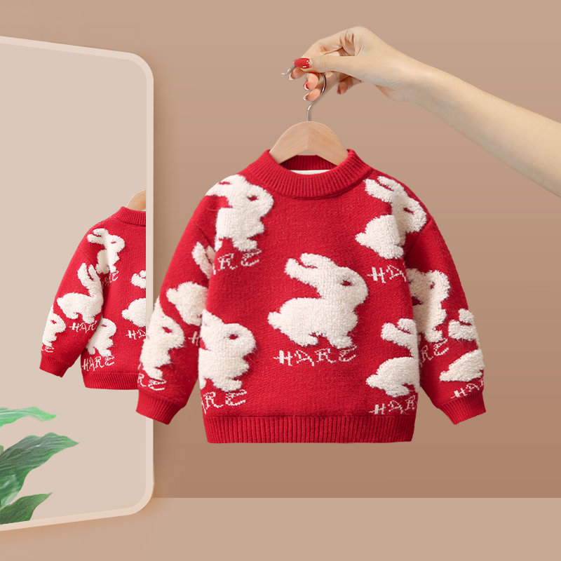 毛衣晨小语女童洋气冬季