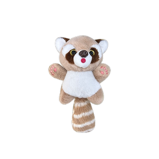 小浣熊车尾挂件汽车后尾箱车外可爱卡通公仔电动车玩偶摆件装饰