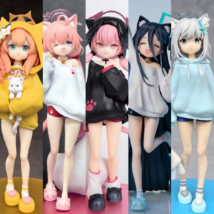 蔚蓝档案睡衣下江小鸟游星野白子爱丽丝手办二次元可爱摆件周边礼