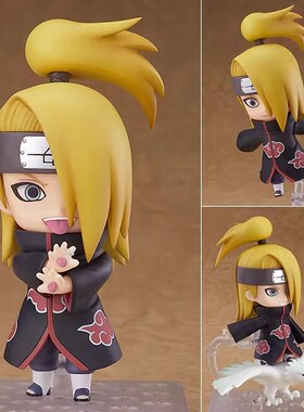 火影手办佐助宇智波带土 波风水门1524迪达拉1481粘土人模型摆件