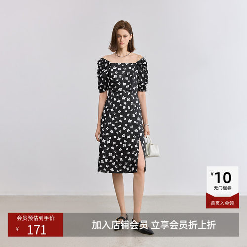 褶皱泡泡袖 勾勒柔美廓形