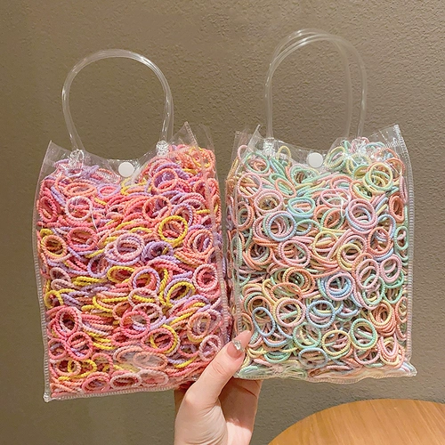 Безвредная милая детская резинка для волос, детский аксессуар для волос, не повреждает волосы