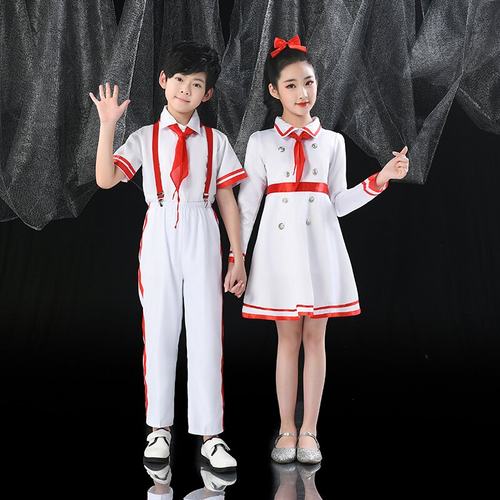 儿童合唱服我是红领巾中小学生