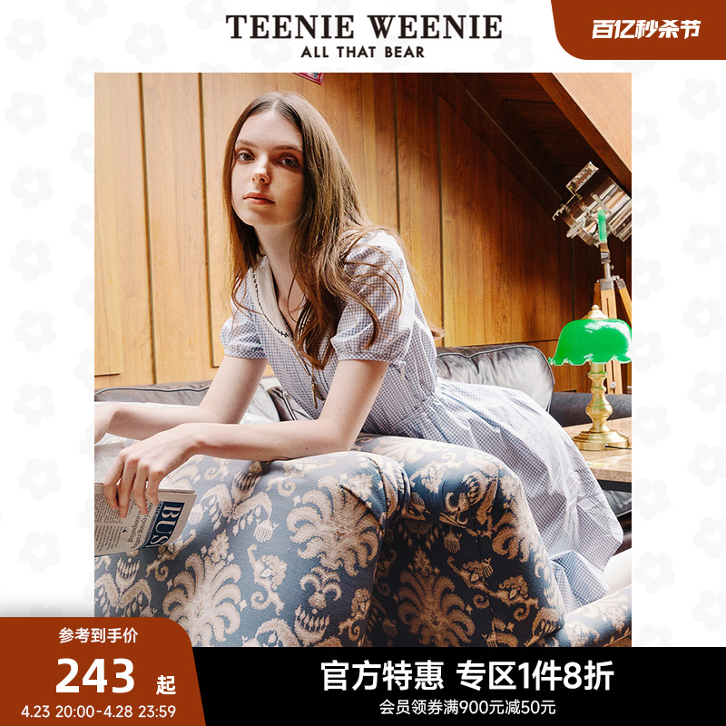 teenieweenie复古连衣裙