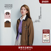 复古短外套 TeenieWeenie小熊奥莱25秋新款 赵露思同款 焦点巴恩
