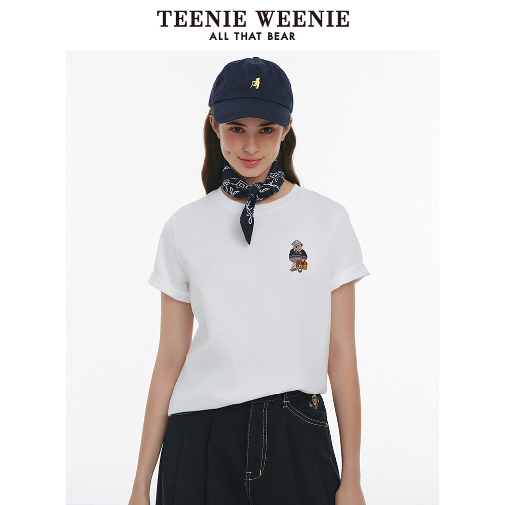 TeenieWeenie小熊奥莱T恤2025春夏新款休闲活力运动