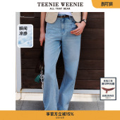 凉感 款 TeenieWeenie小熊女装 夏季 休闲简约时髦长裤 牛仔裤