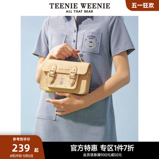 女包手提包斜挎包时尚 新款 TeenieWeenie小熊奥莱卡通单肩包女春季