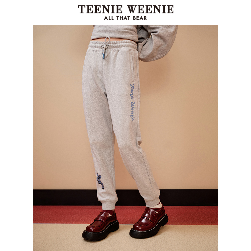 teenieweenie奥莱休闲简约卫裤