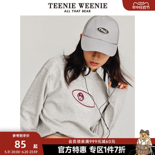 帽子 TeenieWeenie小熊奥莱鸭舌帽女春季 女帽出游休闲时尚