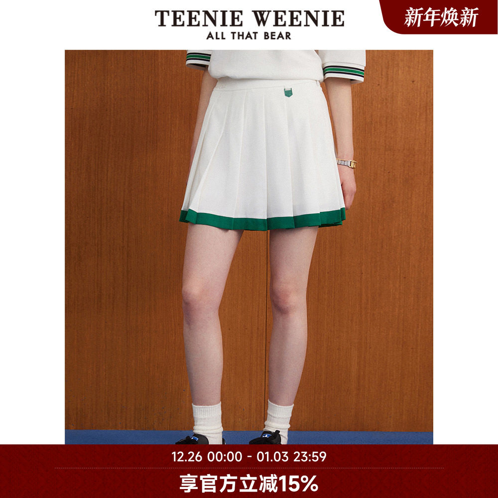 TeenieWeenie小熊奥莱女装夏季撞色学院风休闲舒适宽松百