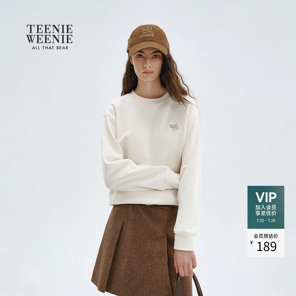 TeenieWeenie小熊女装圆领卫衣